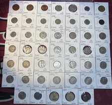 1950 - 1993 India 1 Pice to 1 Rupee VF - BU Condition 47 Coin Lot