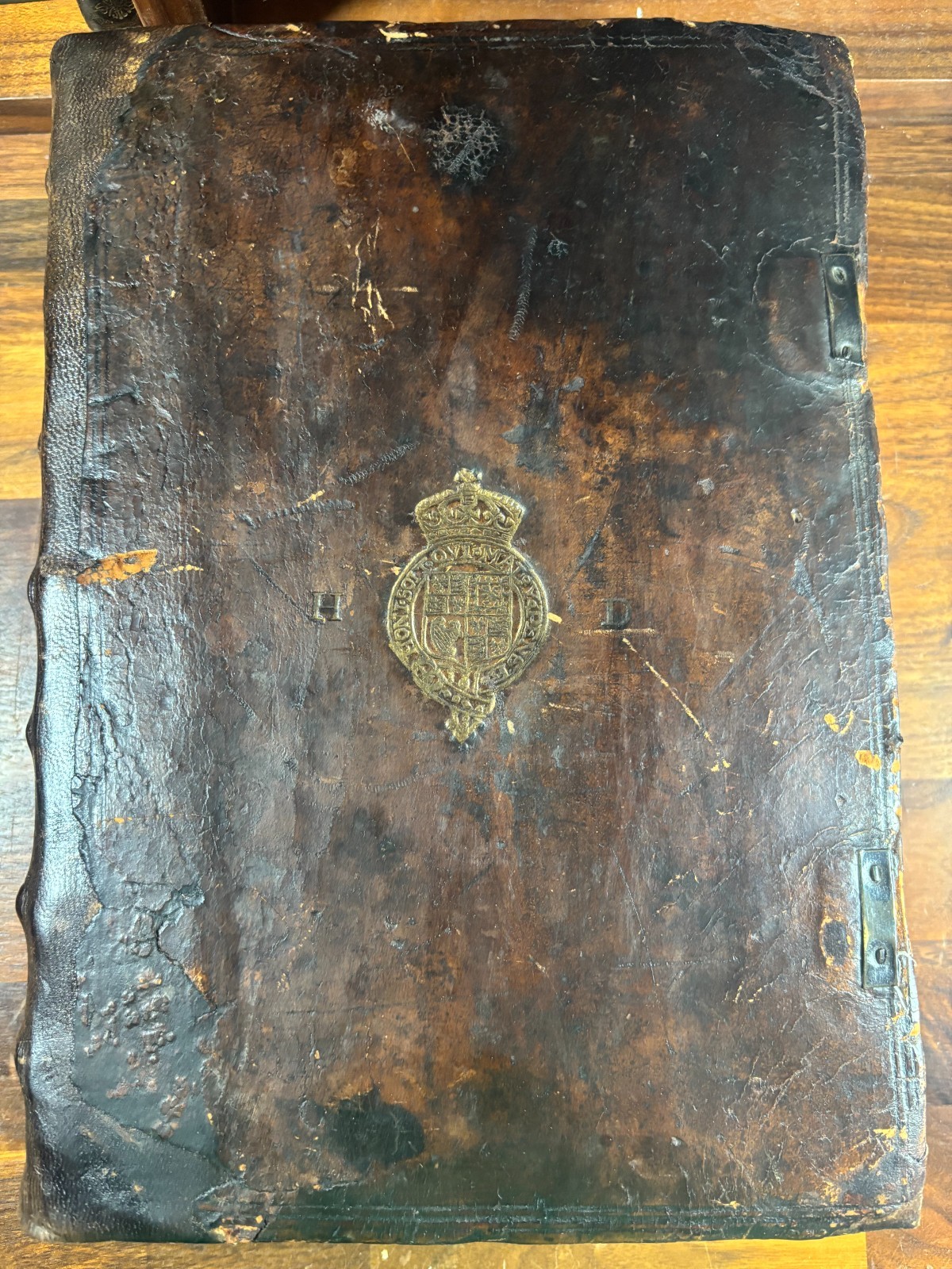 1575 Bishops’ Bible 1st Ed Small Folio –Royal Arm – Hale Family Register – Rare!
