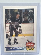 1990-91 Topps - Team Scoring Leaders Wayne Gretzky #12