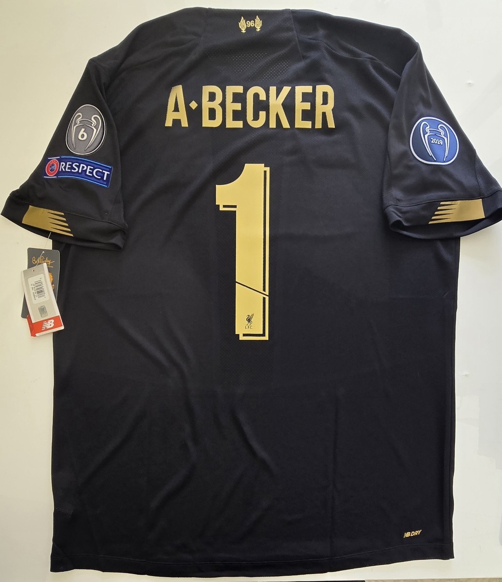 2019/20 NEW BALANCE LIVERPOOL #1 BECKER UCL GOALKEEPER SOCCER