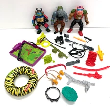 Lot of Assorted TMNT & Other Misc. Action Figure Weapons and Accessories