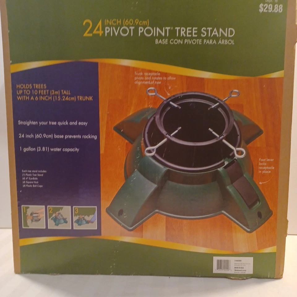  Christmas Tree Stand Up To 10ft Tree With 6 Inch Base 24 inch - Image 3 of 4