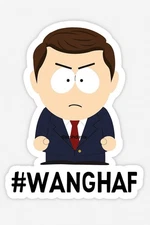 🇺🇸 Nick Fuentes #WANGHAF Sticker 🇺🇸