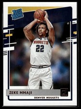 2020-21 Donruss #236 Zeke Nnaji Press Proof Purple #/199