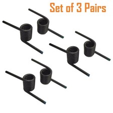 3 Pairs Heavy Duty Trailer Ramp Springs 2000 lb - Left Right Coil Springs