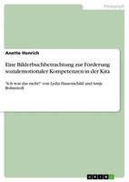 Eine Bilderbuchbetrachtung Zur FöRderung Sozialemotionaler Kompetenzen In Der...