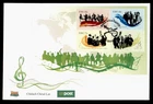 DR WHO 2006 IRELAND FDC MUSIC S/S M77273