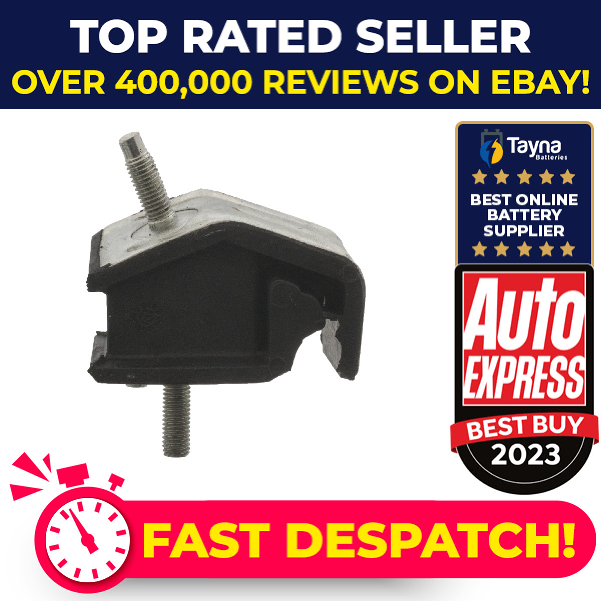 Engine Mount fits RENAULT CLIO Mk1 1.9D Left 91 to 98 F8Q730 Mounting 7700795688
