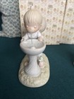 2 precious moments figurines Your Love Is Uplifting & We All Have Our Badhairday — photo 6