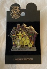 Disneyland Pin 25082 Happy Haunted Halloween 3D MOC LE 2500 Hitchhiking Ghosts