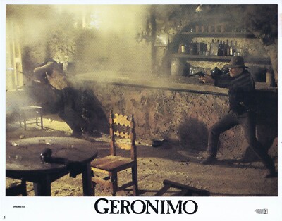 GERONIMO Original Lobby Card 1 Wes Studi Gene Hackman Matt Damon Jason Patric