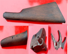 Dexter Smith Breech-loading Antique Shotgun Parts- Stock Forend Bolt Hammer 