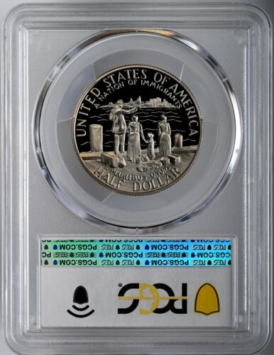 1986-S 50C STATUE OF LIBERTY PROOF HALF DOLLAR COMMEM PCGS PR70 DCAM #48518057 - Picture 4 of 4