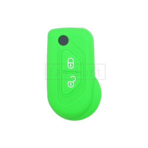 Funda protectora de silicona apta para CITROEN DS3 C3 abatible llavero remoto 2009-17 2 botones - Imagen 36 de 57