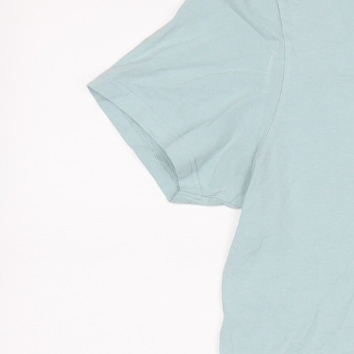 Burton Mens Blue Cotton T-Shirt Size M Round Neck - Picture 7 of 10