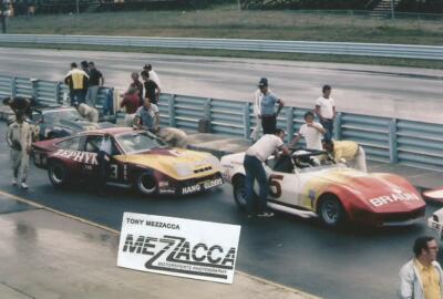 BRAUN RACING/JOHN GREENWOOD CORVETTE 75 WATKINS GLEN HOURS SCCA