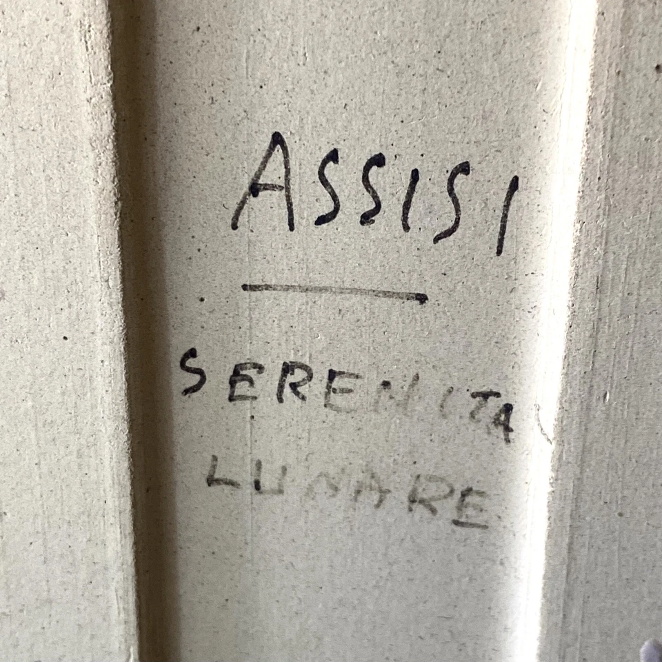 PIASTRELLA MATTONELLA CERAMICA FARINA FAENZA PER ULISSE ROSSI ASSISI ANNI 30 - Immagine 3 di 4