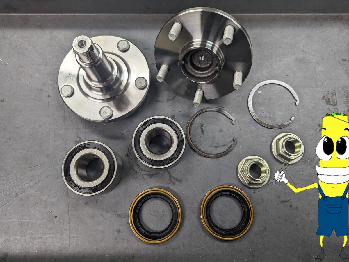 TOYOTA ベアリングセット 13041-16110-02 4個 1994-1998 Toyota Supra Front Wheel Hub Bearing Kit Set