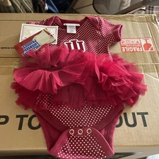 TWO FEET AHEAD Baby Girl's I.U. 1-Piece w/Tutu - Size 0-3