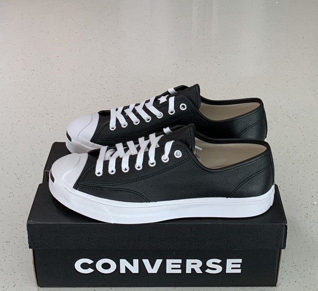 jack purcell tumbled leather