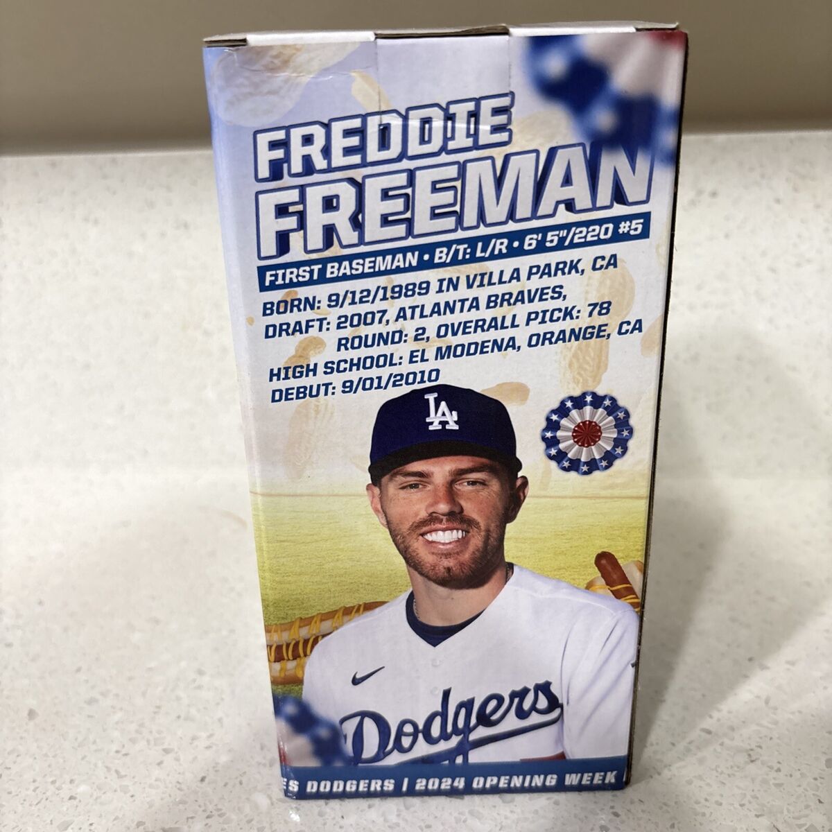 2024 Dodgers Bobblehead Freddie Freeman Opening Week NIB | eBay 2024 Dodgers Bobblehead Freddie Freeman Opening Week NIB | eBay