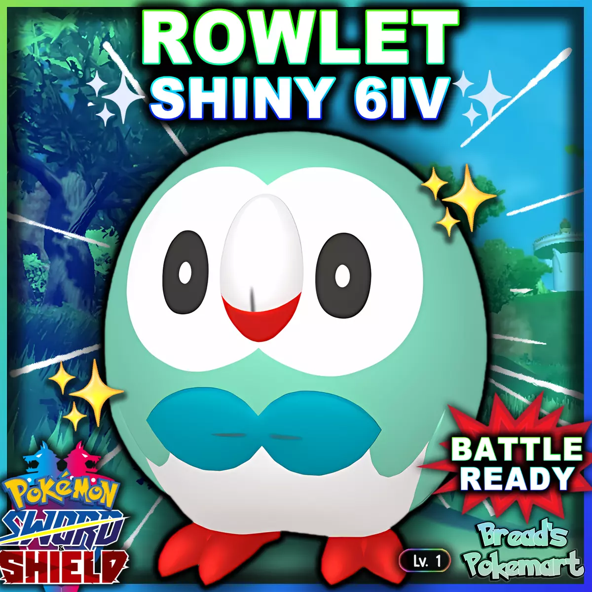 Custom Pokemon for Sword/Shield ✨ Shiny ✨ Competitive / Fast Delivery