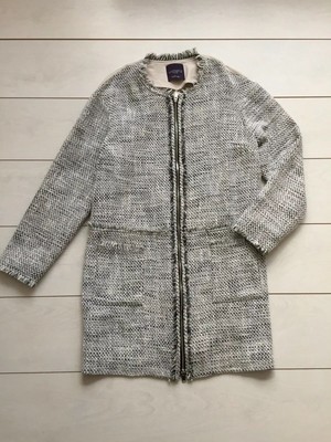 cardigan violeta mango