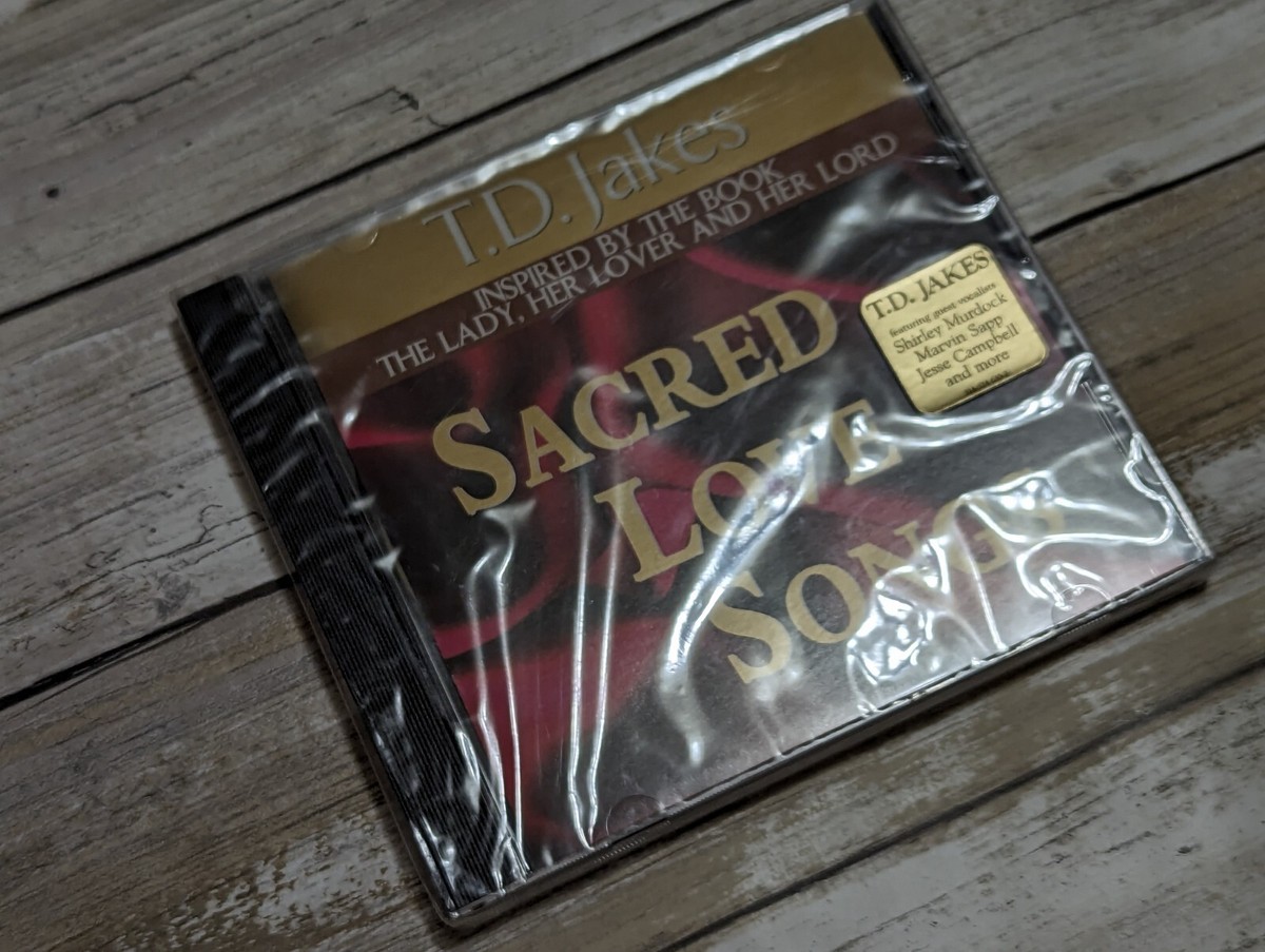 Bishop T.D. Jakes – Sacred Love Songs - New Factory Sealed CD