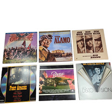 Laserdisc Lot of 13 Laser Discs - Mixed Genre - Classic Movies