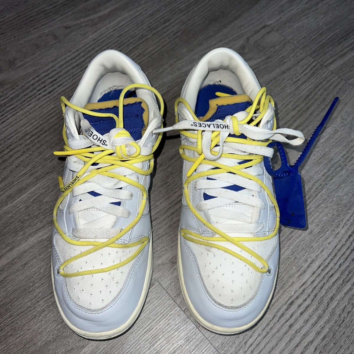 Size 9.5 - Nike Off-White x Dunk Low Lot 27 of 50 With Box