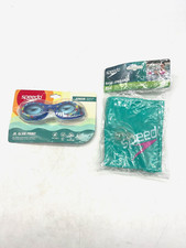 Speedo Bundle of Kids Inflatable Armbands and Swim Goggles