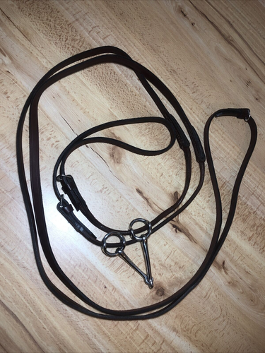 Rillas de cuero ajustables con broca de caracol de 5" acero inoxidable tack montar equino - Imagen 20 de 22
