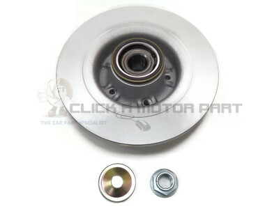 RENAULT LAGUNA MK2 TOURER ESTATE REAR 1 BRAKE DISC WHEEL BEARING ABS RING NEW