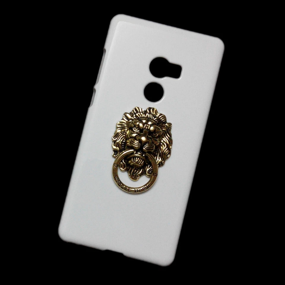 Cover For Phones 3D Bronze Lion Finger Ring Stand Holder Hard Back Skin Case - Image 2 of 4