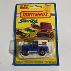 Lesney Matchbox Superfast 1976 Sleet-N-Snow U.S. Mail Jeep No. 5 on Card