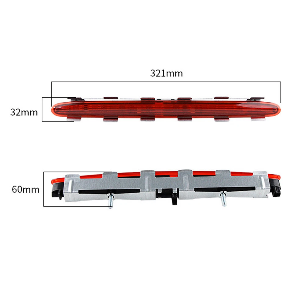 LUCE ARRESTO TERZO STOP LED FANALE POSTERIORE ROSSO PER BENZ CLK W209 C209 A209 - Image 3 of 4