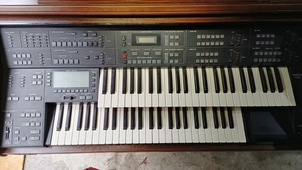 Vintage Technics SX-GX3 Electronic Organ Church Keyboard Piano | eBay