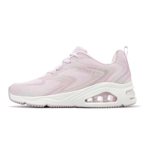 Skechers Tres-Air Uno-Glit-Airy Light Pink Women Casual Shoes 177411-LTPK - Picture 2 of 7