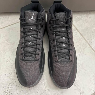 Jordan 12 Retro Wool Sneaker Size 11.5 NEW | eBay