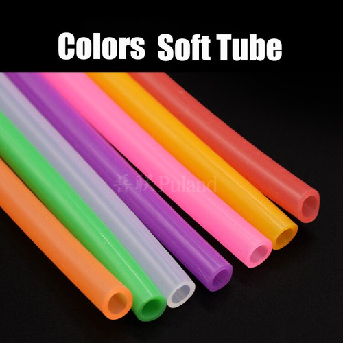 Multiple Colors Silicone Tube ID 2mm~10mm Food Safe Vacuum Hose Pipe Soft Tube - Afbeelding 2 van 8