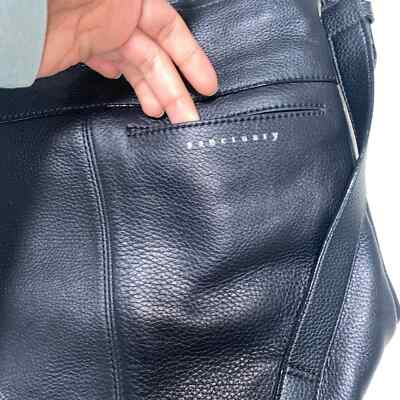 Sanctuary Day-2-Day Black Leather Backpack | eBay