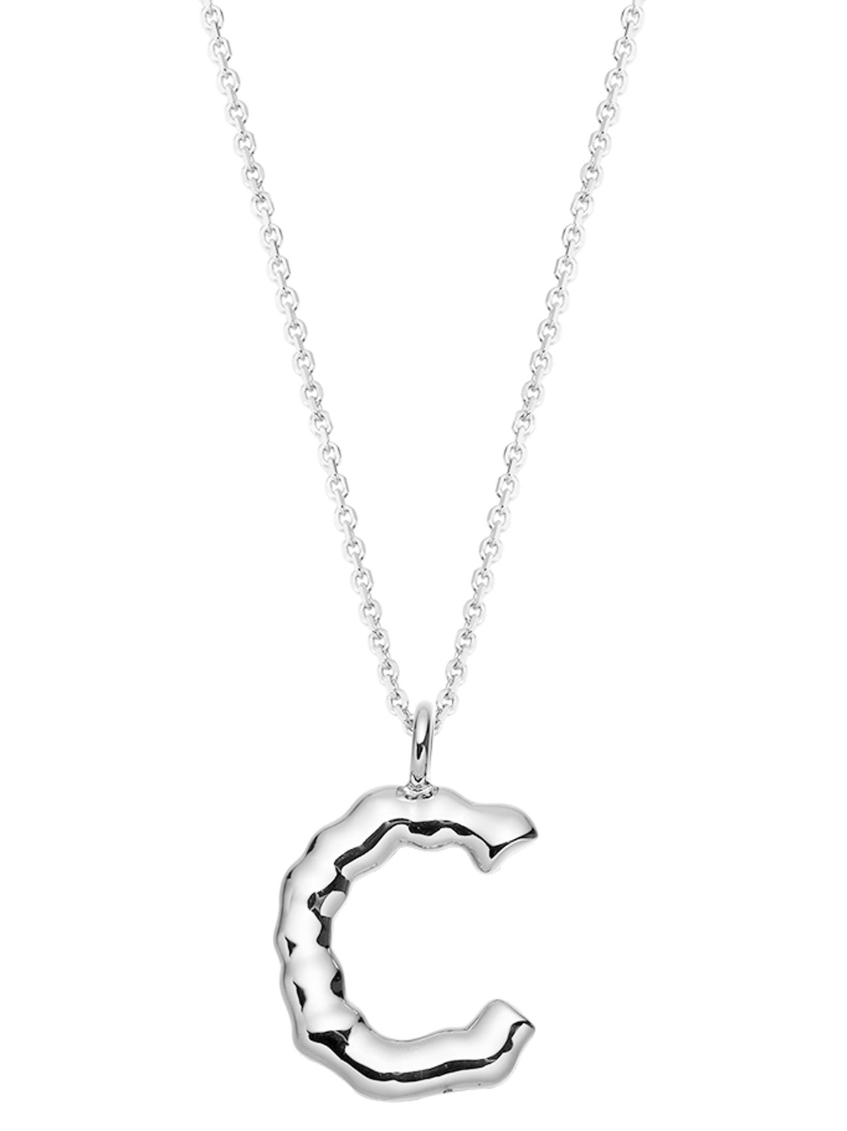 Колье XENOX Damen Buchstabe C Sterling-Silber 925 Silber 50 см XS4000/C
