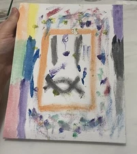 Authentic Squeeze Hand Painted “EMOTIONS”      1 Of 1 Signed