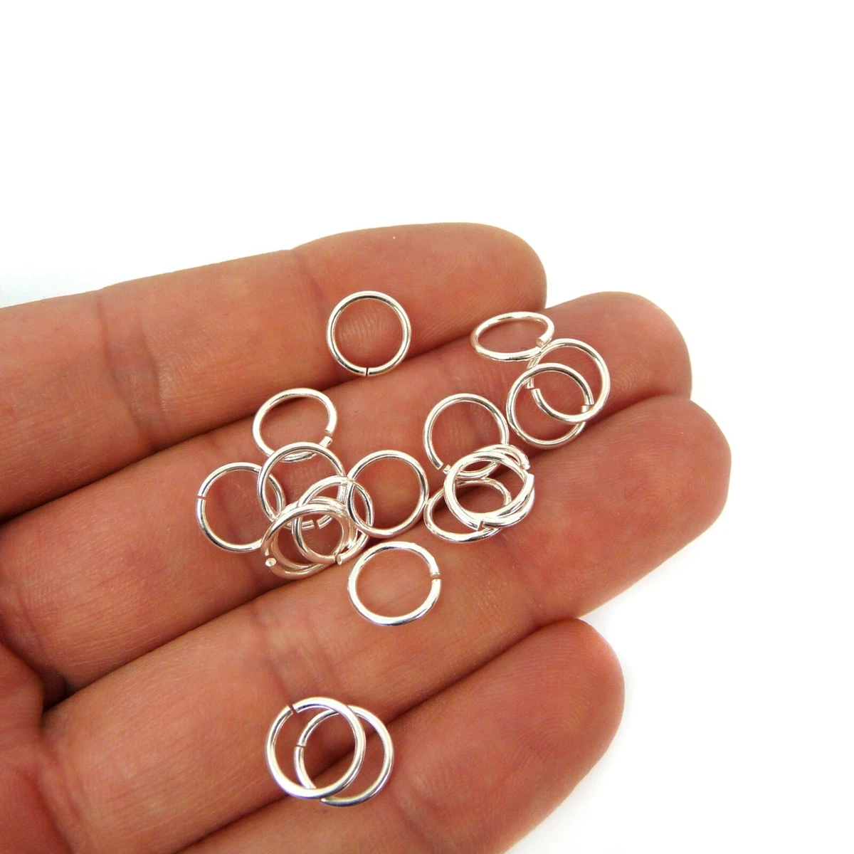 100pcs Stainless Steel Oval Open Jump Rings 3 4 5 6 8mm Split Rings  Bracelet Earrings Connectors For Diy Jewelry Making Findings - Jewelry  Findings & Components - AliExpress