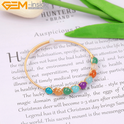 Rings & Bracelet Set Weaving Open Adjustable Power Chakras Gold Filled Jewellery - Picture 72 of 119