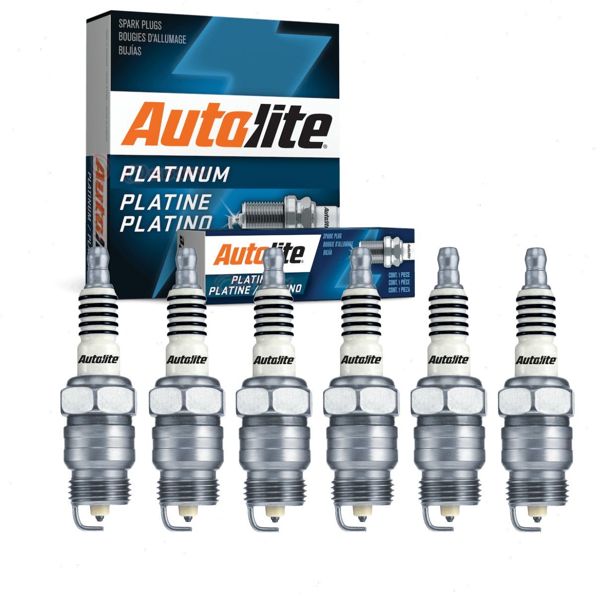 6 pc Autolite Platinum Spark Plugs for 1964-1982 Ford Mustang 2.8L 3.3L 4.1L zg