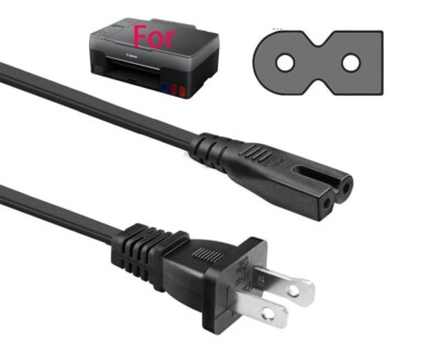 Power Cord Cable For Canon Pixma G3202 G3260 G3262 MegaTank All-in-One Printer
