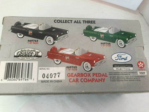 Ford Thunderbird 1956 negro convertible escala 1/43 #69762 - Imagen 3 de 4