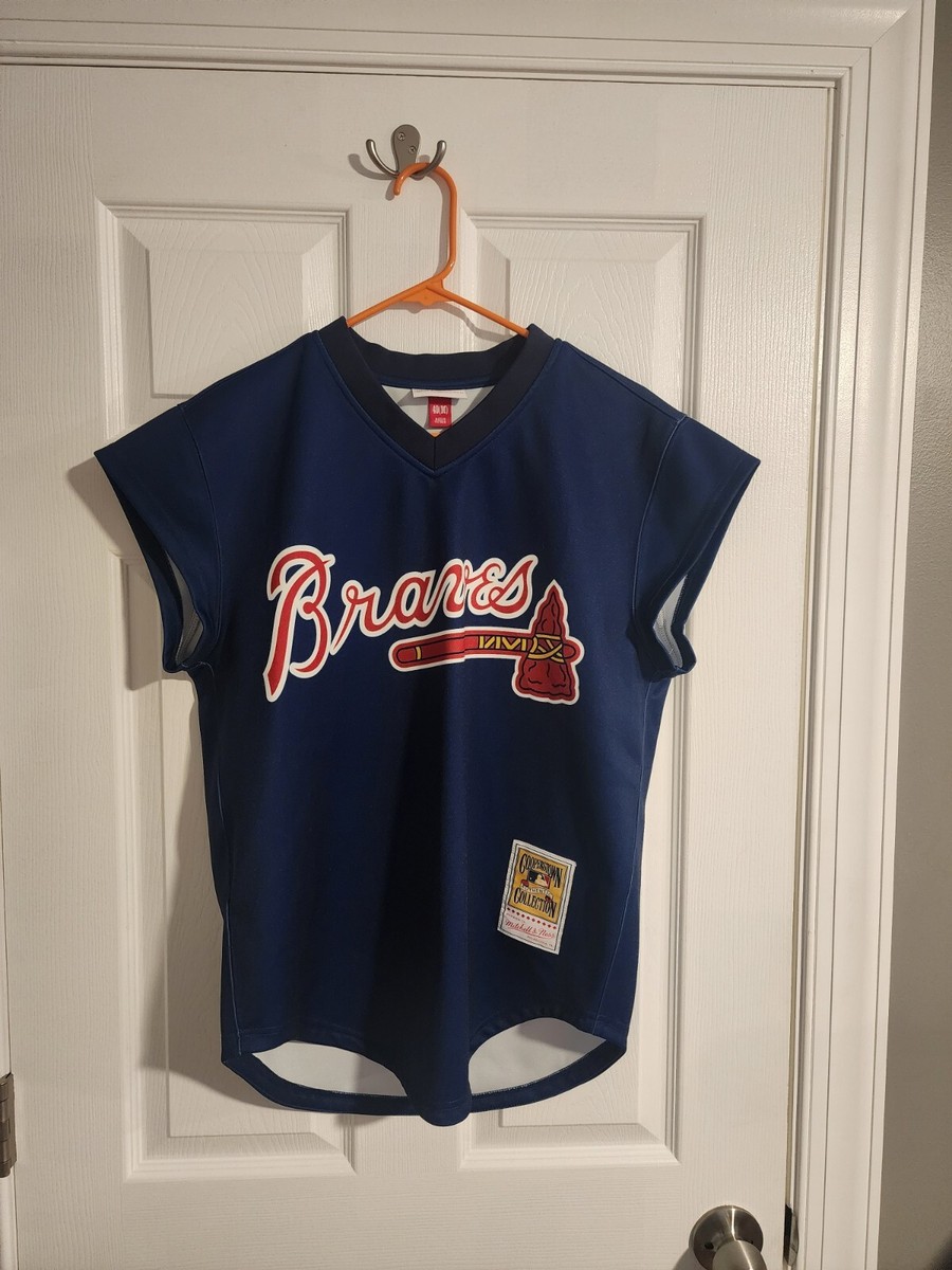 100% Authentic Mitchell & Ness 1999 Atlanta Braves Chipper Jones