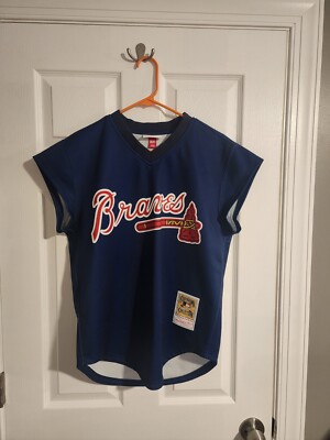 100% Authentic Mitchell & Ness 1999 Atlanta Braves Chipper Jones